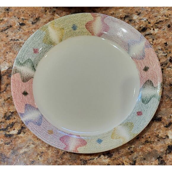 Vintage Corning Ware Corelle MIRAGE Southwest Pattern 7 1/4" Salad Plates (4) - Picture 10 of 16